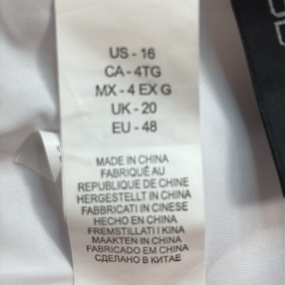 NWT La Blanca Kids One Piece Swimsuit - Navy and White - Picture 4 of 8